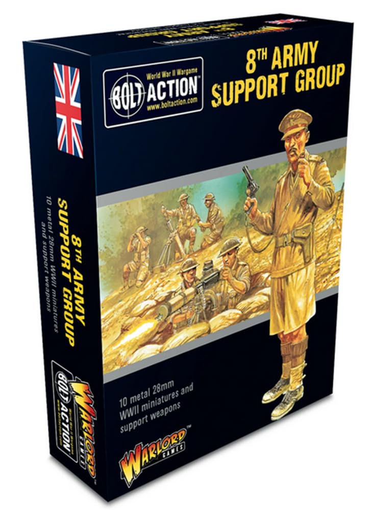 Warlord Games, Bolt Action, 8th Army Support Group, Wargaming Miniatures â€¦ - Image 4